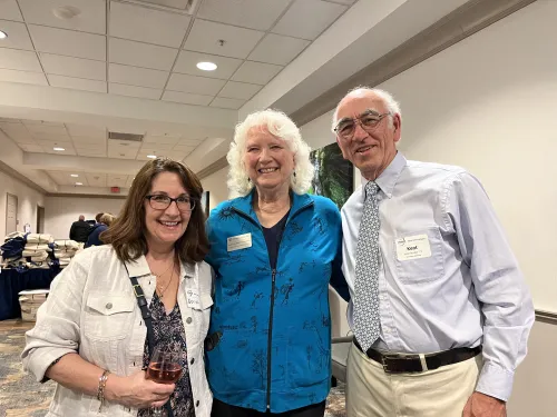 Program founder, Kent Scriber and his wife Jody, and former student