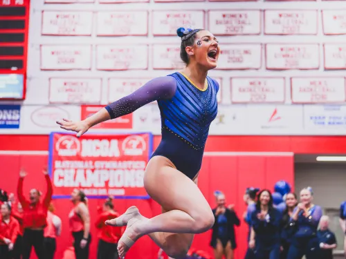 Grace Murray Celebrating
