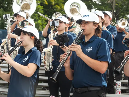 Pep Band in the Stands