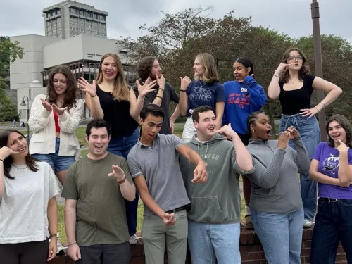 Image of Student Leadership Consultants (SLCs).