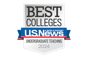 U.S. News Badge for Best Colleges - Undergraduate Teaching