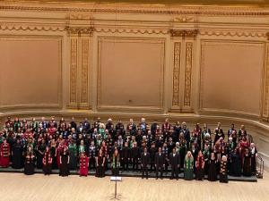 Singers at Carnegie Hall