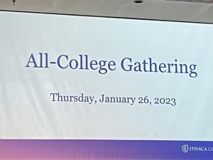 all-college gathering