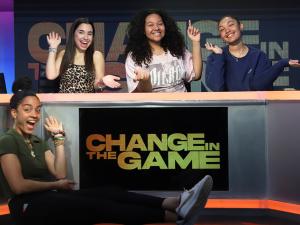 Students create ICTV show highlighting athletes of color