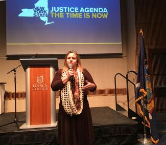 Kelli Owens presents the Women's Justice Agenda