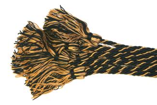 Black and gold cords with tassles