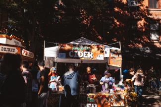 Booth at Applefest