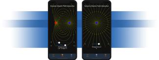 Magnetic field app for Android and iOS