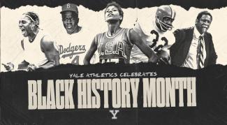 poster with "Black History Month" written on it