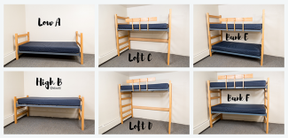 Bunks and Loft Height Settings