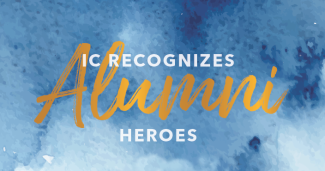 Image saying IC Recognizes Alumni Heroes