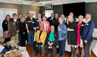 Friends of IC Gathering with President Cornish 