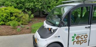 Photo of Ithaca College Eco-Reps Solar Vehicle