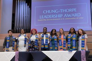 The Chung/Thorpe Leadership Award Winners