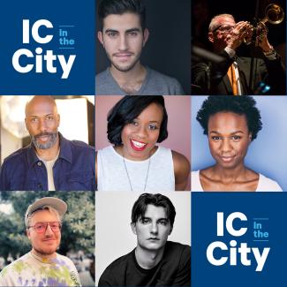 Headshots of the various IC in the City Performers