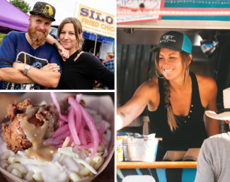 Silo Food Truck Food and owner Katie Foley