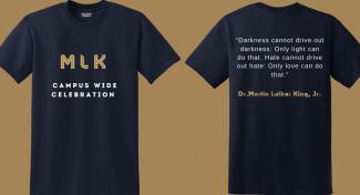 2023 MLK Campus-Wide Celebration T-Shirt Design