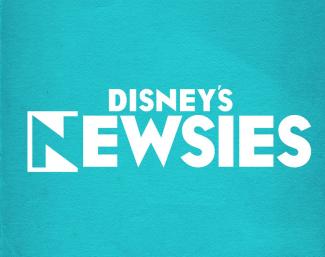 The words Disney's Newsies