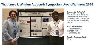 poster and presenters