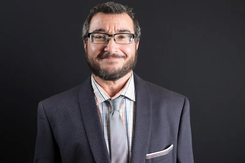 Luca Maurer facing forward with a smile.