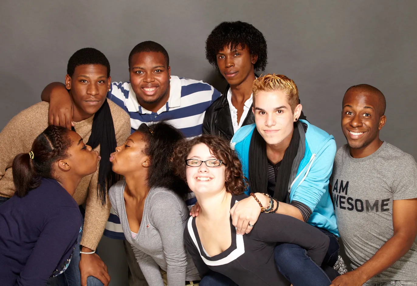 group of young people