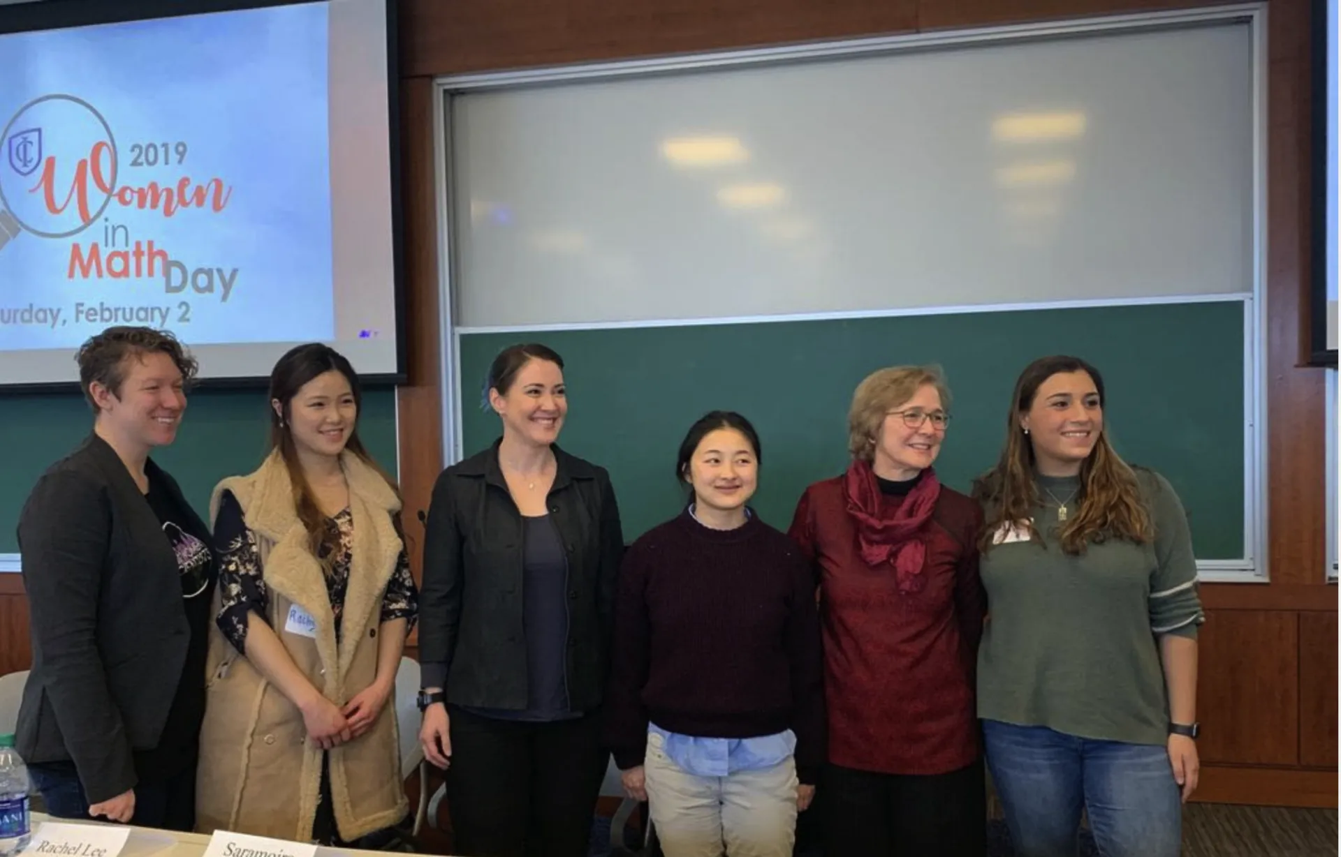 A group of young women