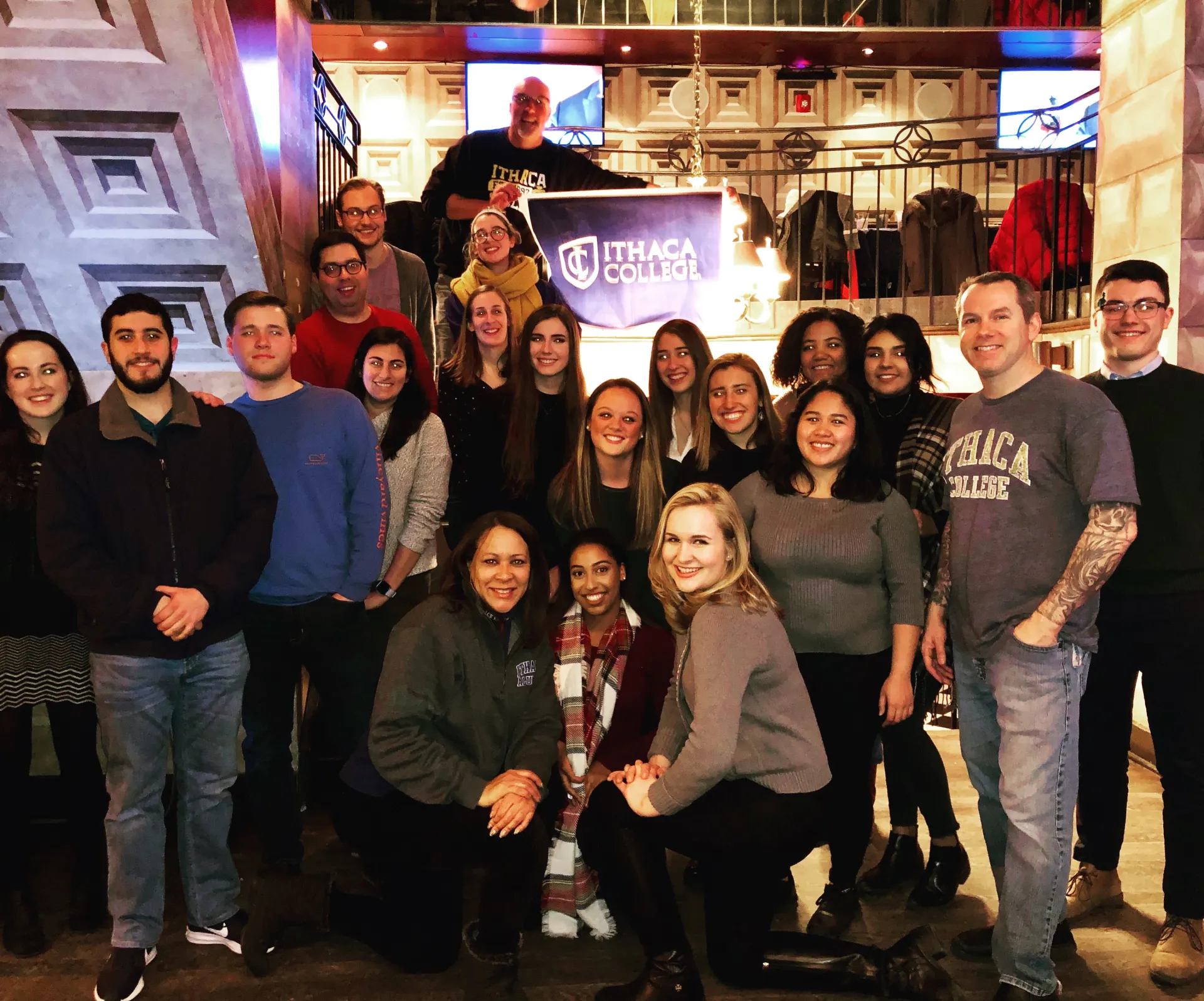 students covering the Women's March 