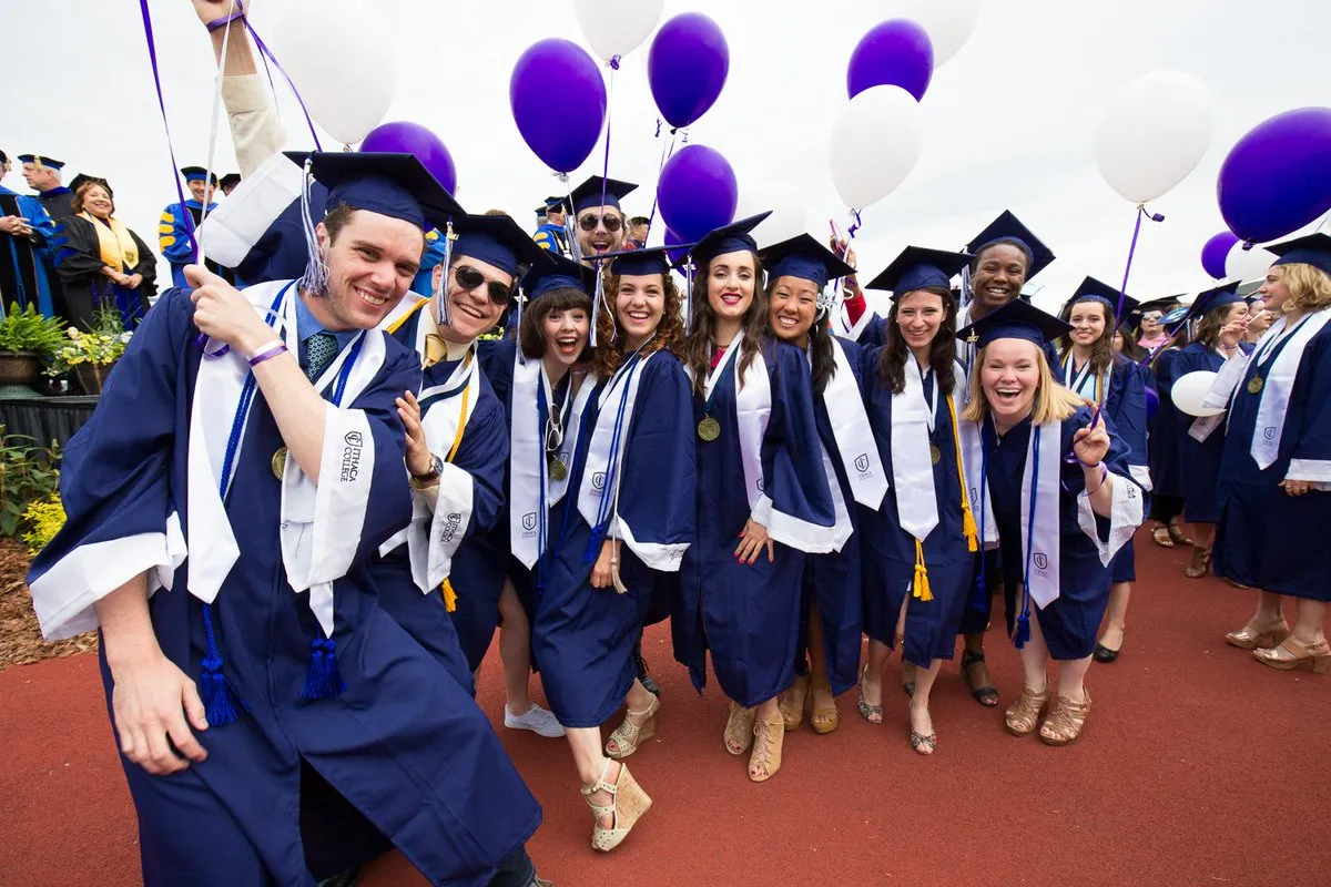 graduates celebrating
