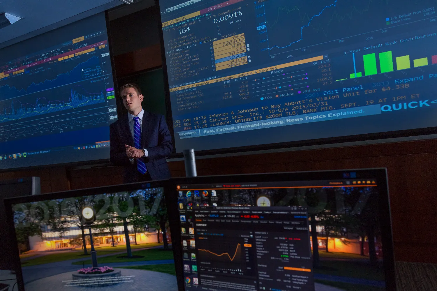 trading room