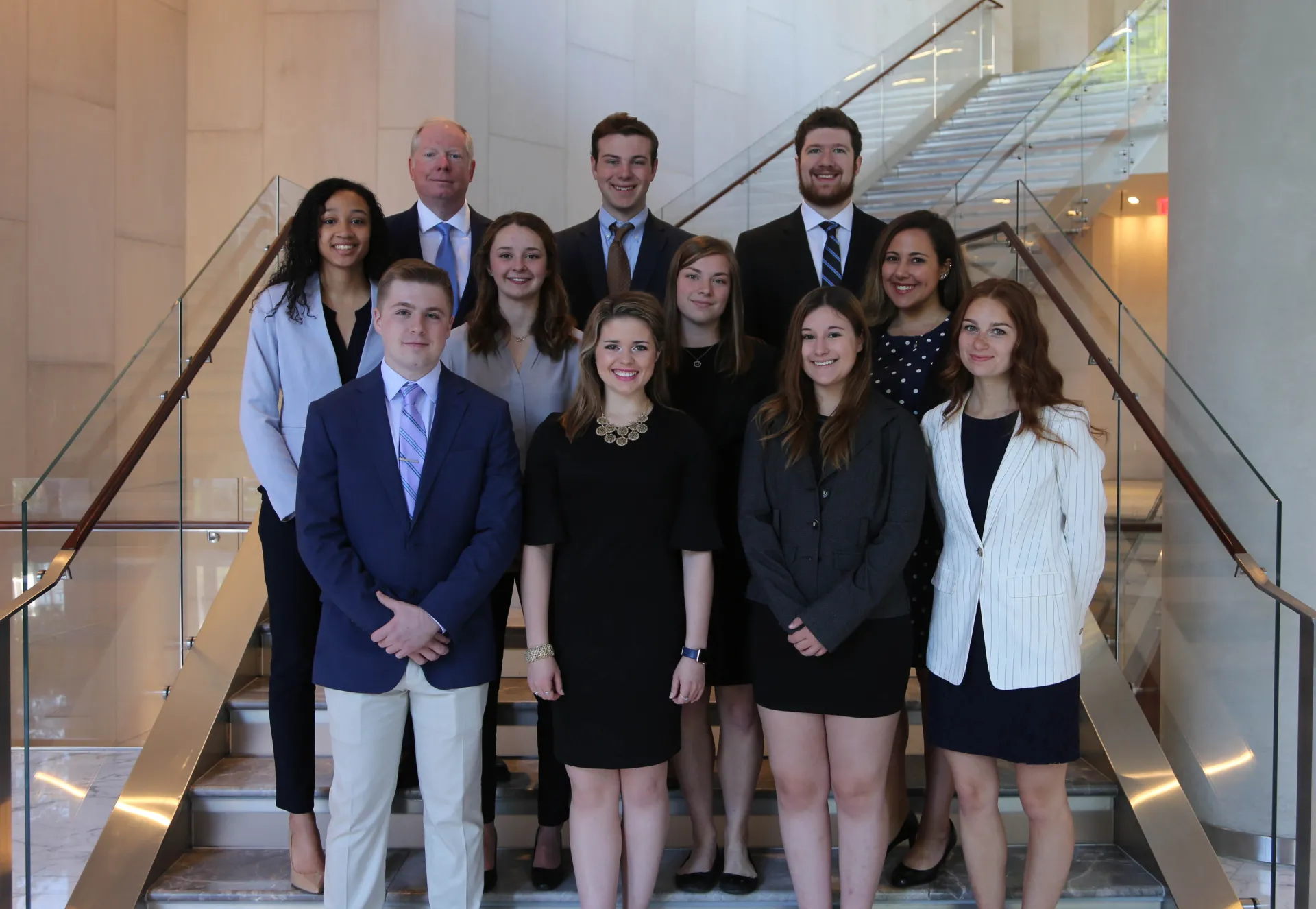 Ithaca College group photo shot