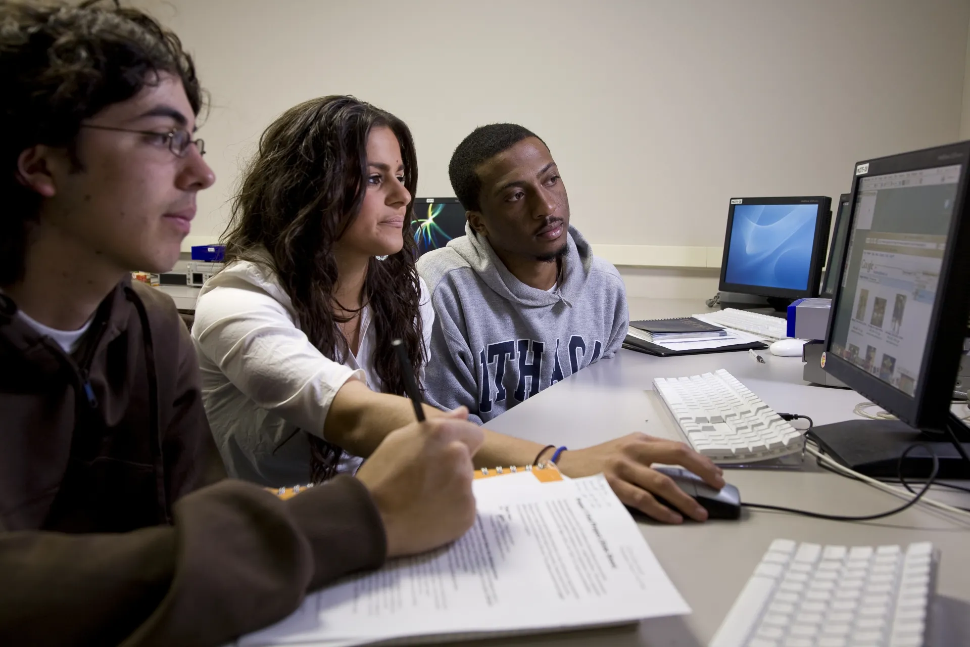 Students Working Together