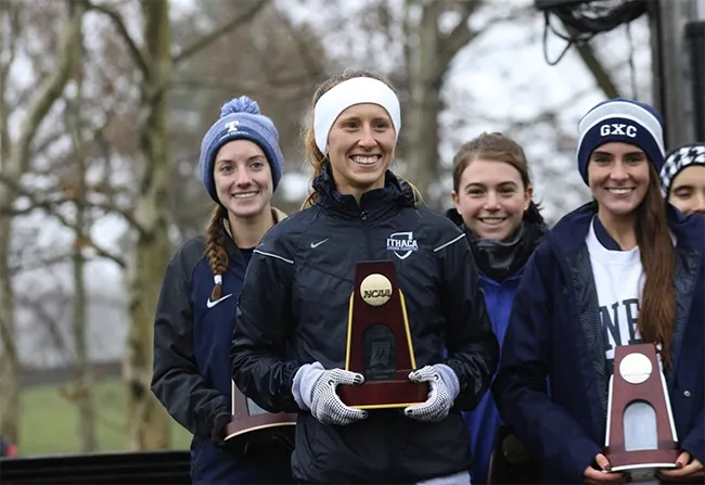 Parley Hannan on Podium