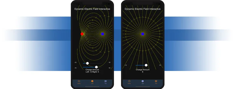 Magnetic field app for Android and iOS