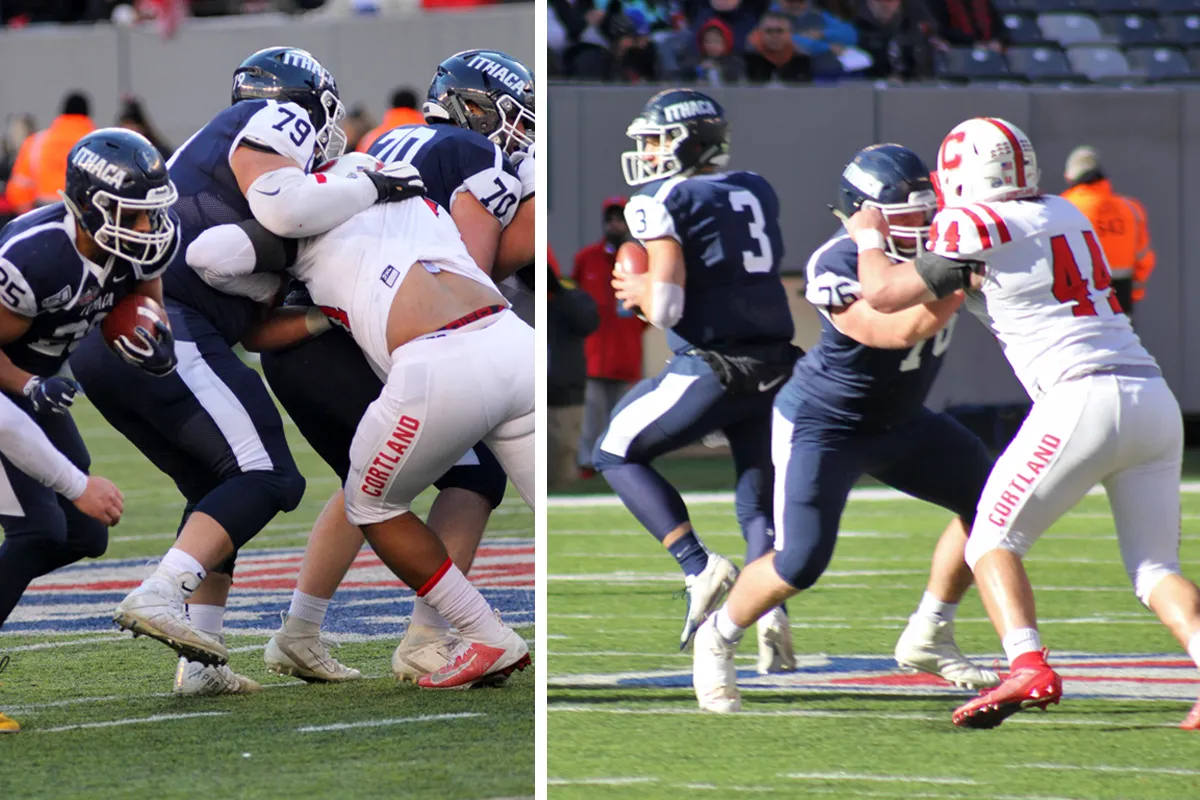 People playing football