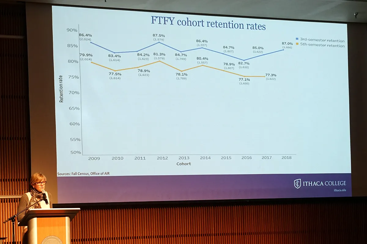 Laurie Koehler speaking 