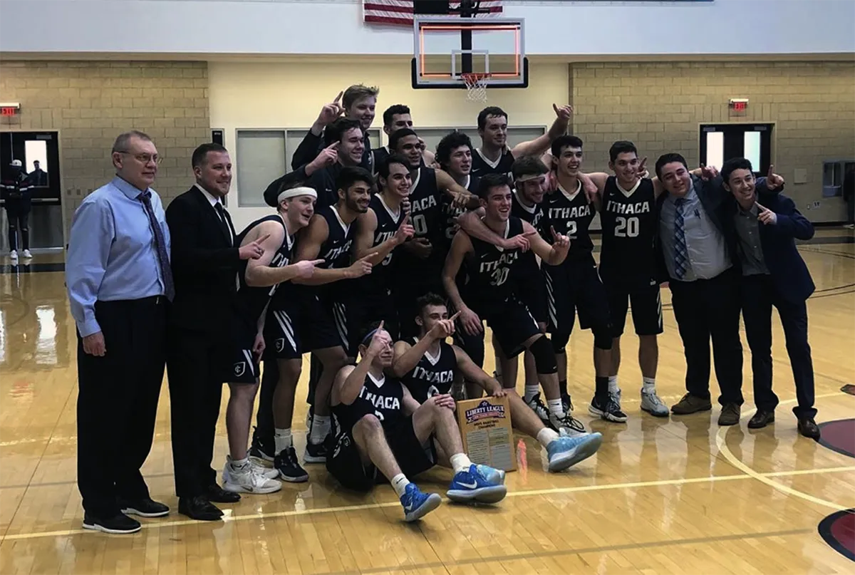 Men's Basketball Celebration