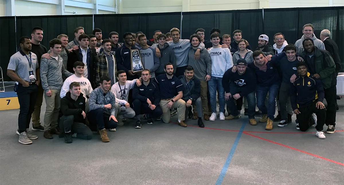 Wrestling Team Celebration