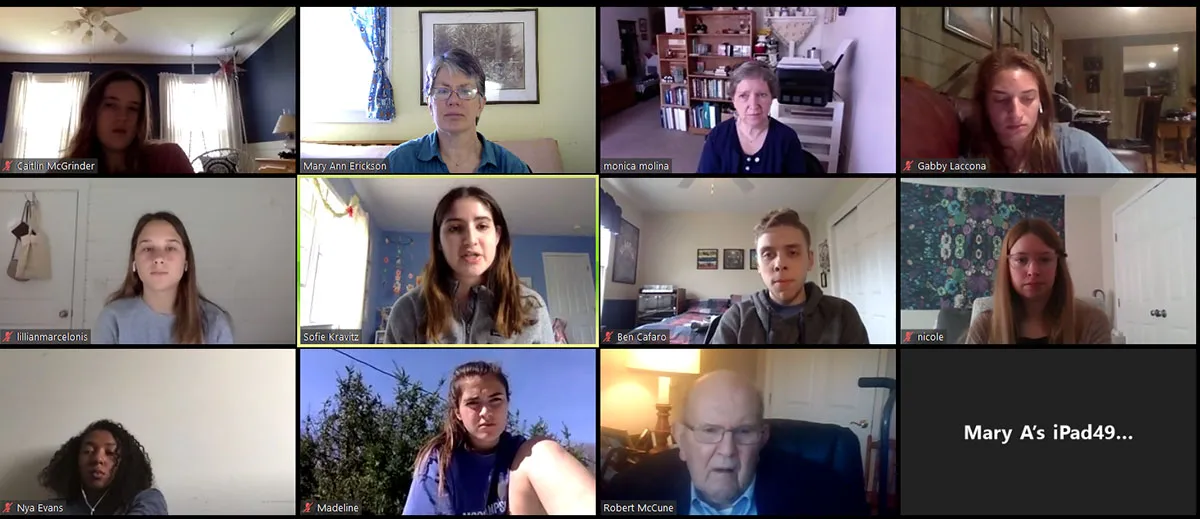 Screencap of Mindfulness Class