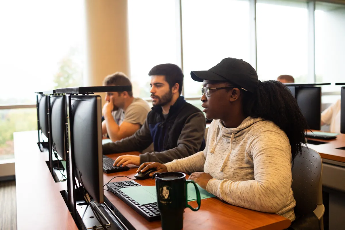 Students at desk