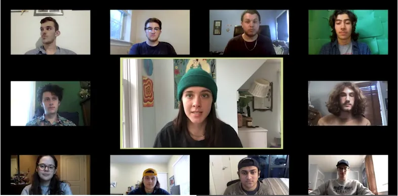 "What COVID-19 Taught Me" students.