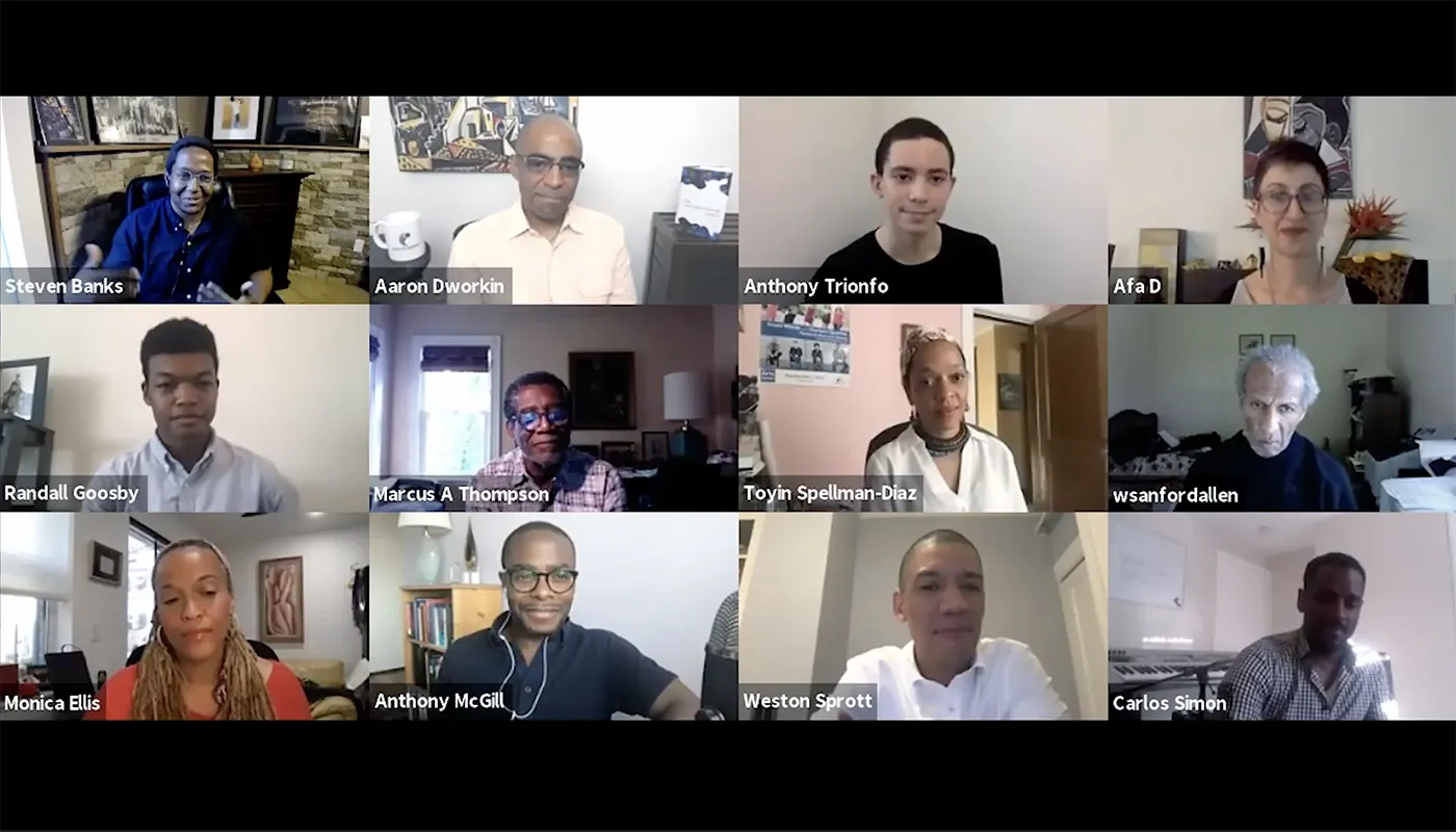 panel of Black musicians