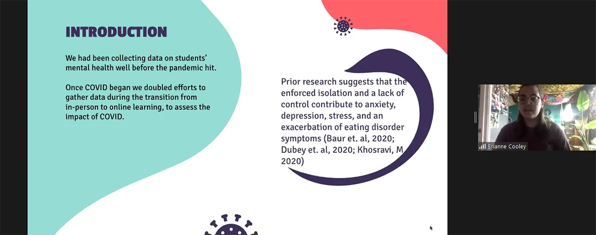 Slide from Kacey Charron's '21 presentation