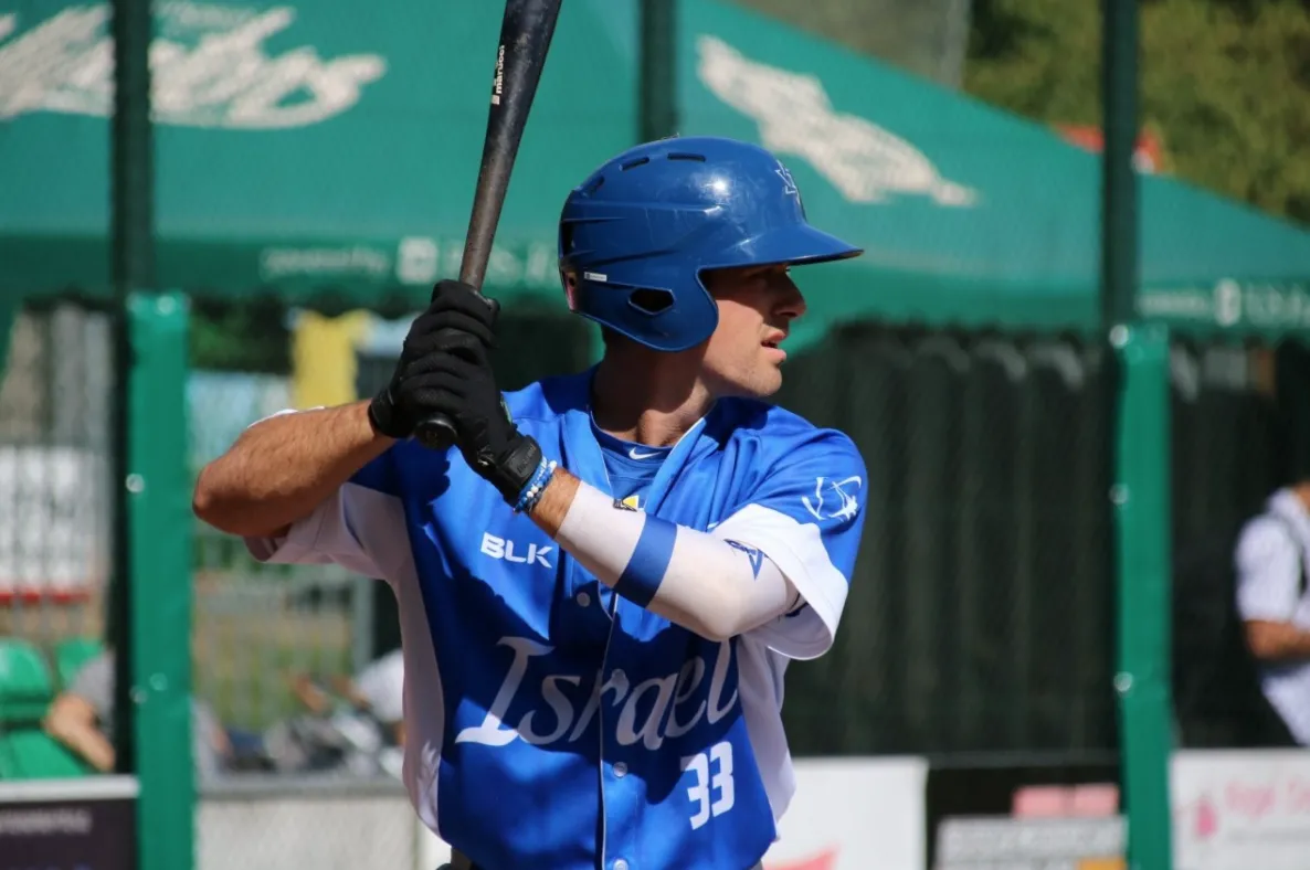 Jake Rosenberg at the plate