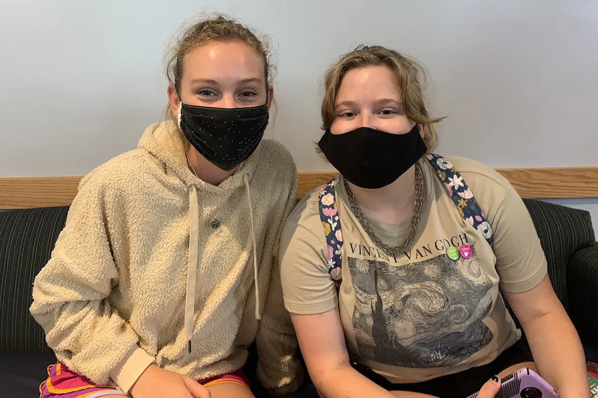 Leila Johnson and Ayden Jameck