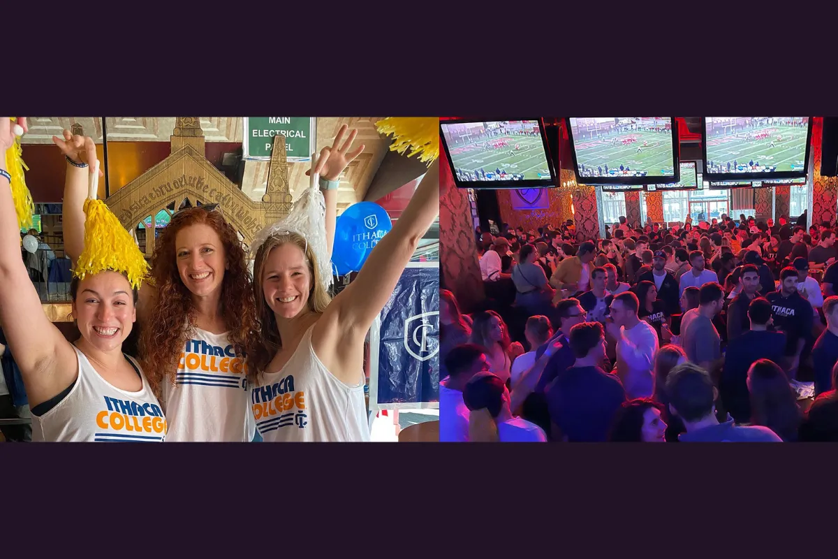 Fans at viewing parties