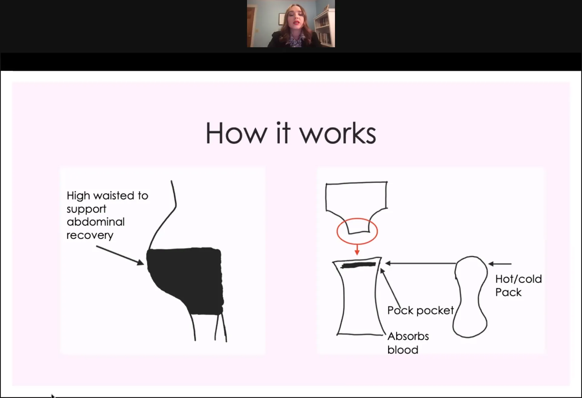 Screenshot of Emmy Batallie's presentation