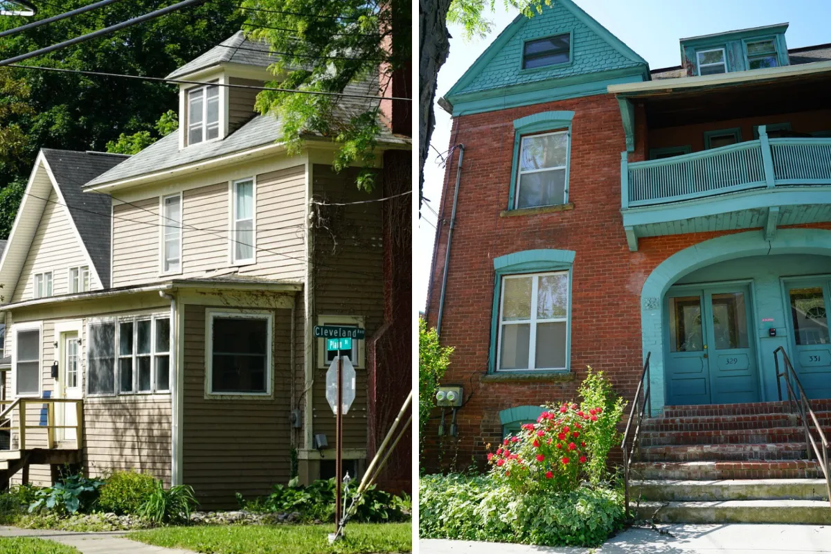 Homes of Julius Eastman and Harry Partch