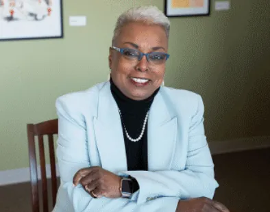 Head shot of President Cornish