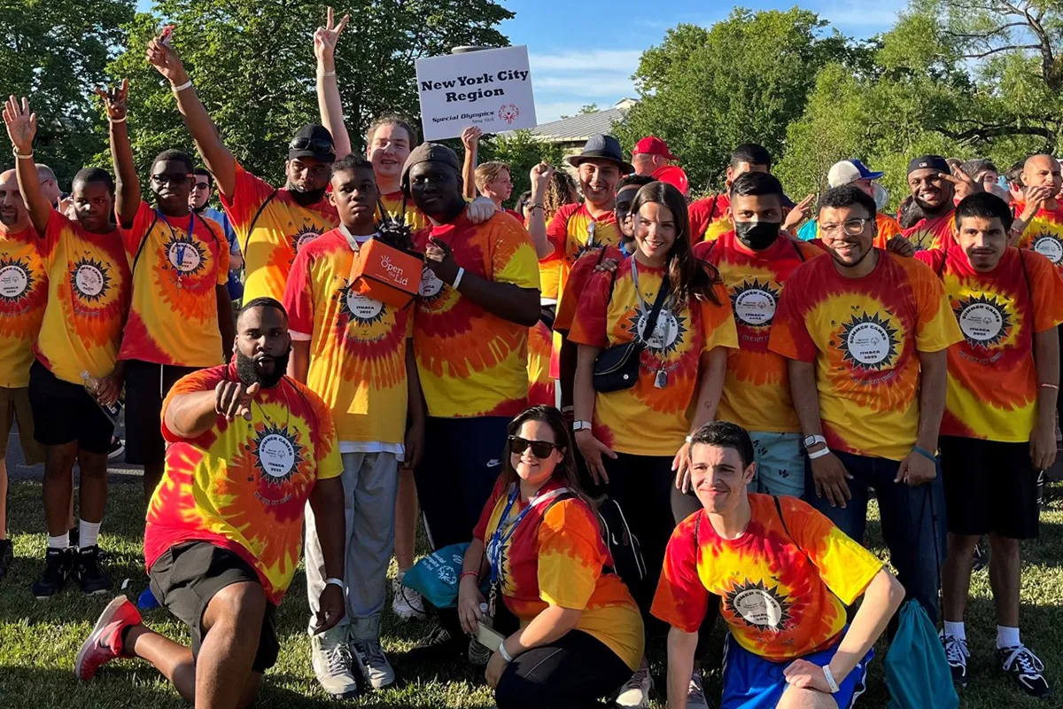 Athletes from the New York City Delegation