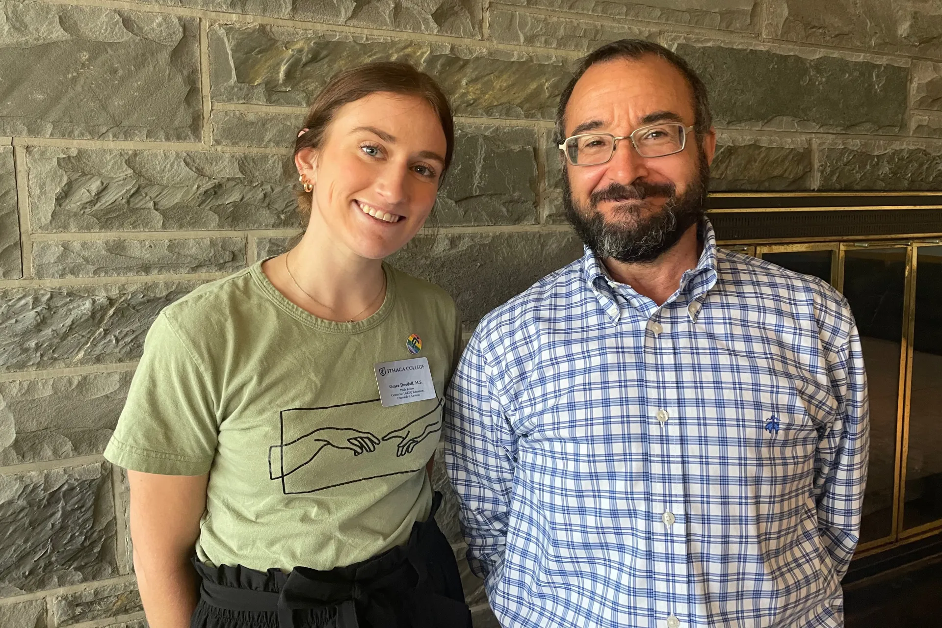 Grace Dodsall and Luca Maurer